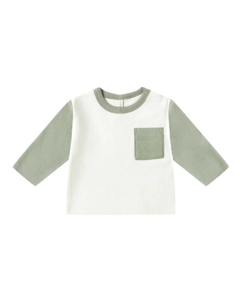 Long Sleeve Raglan Tee || Fern