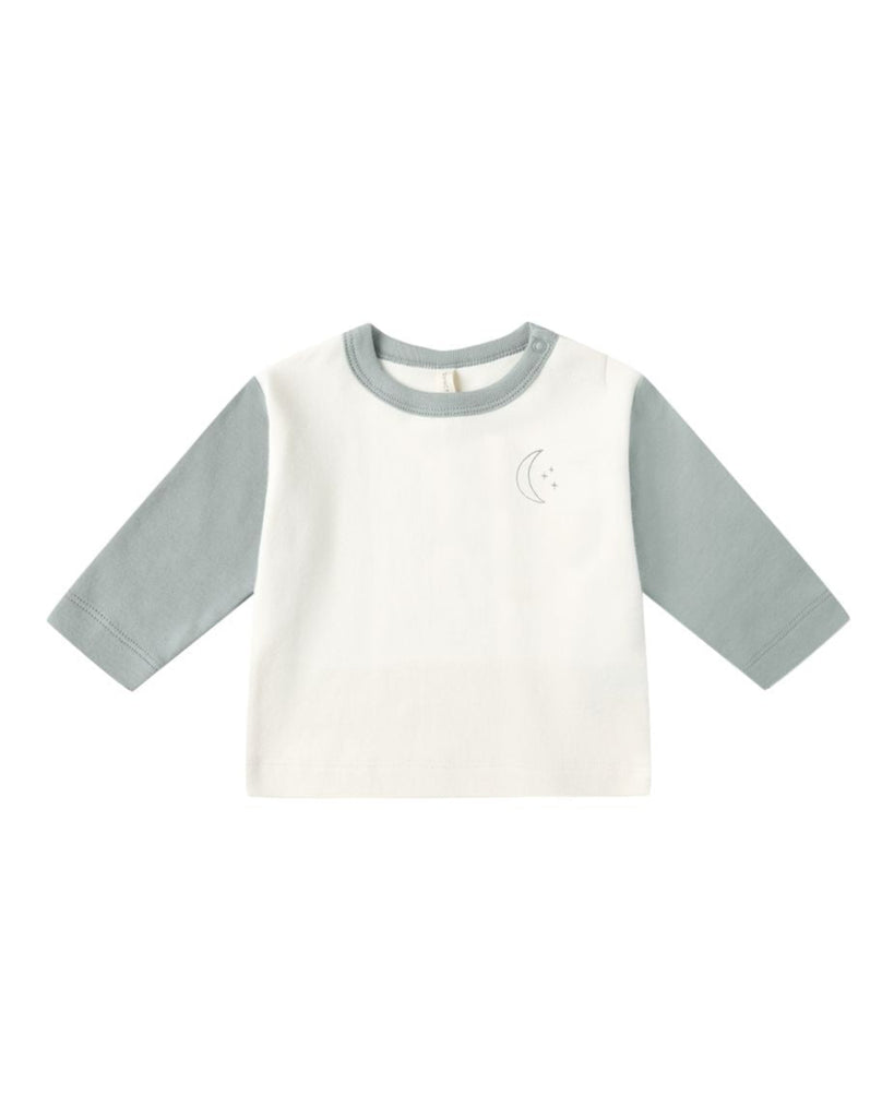 Long Sleeve Raglan Tee || Moon