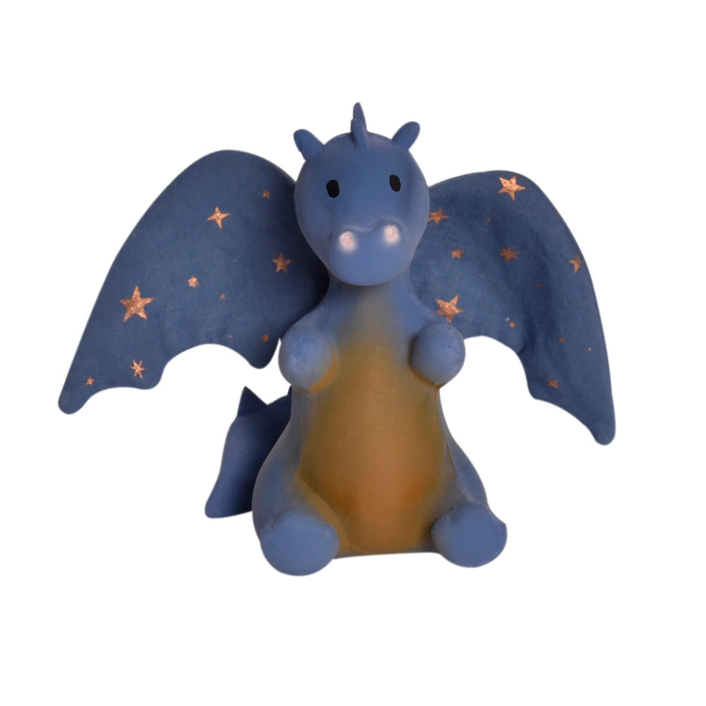 Baby Midnight Dragon Natural Rubber Rattle