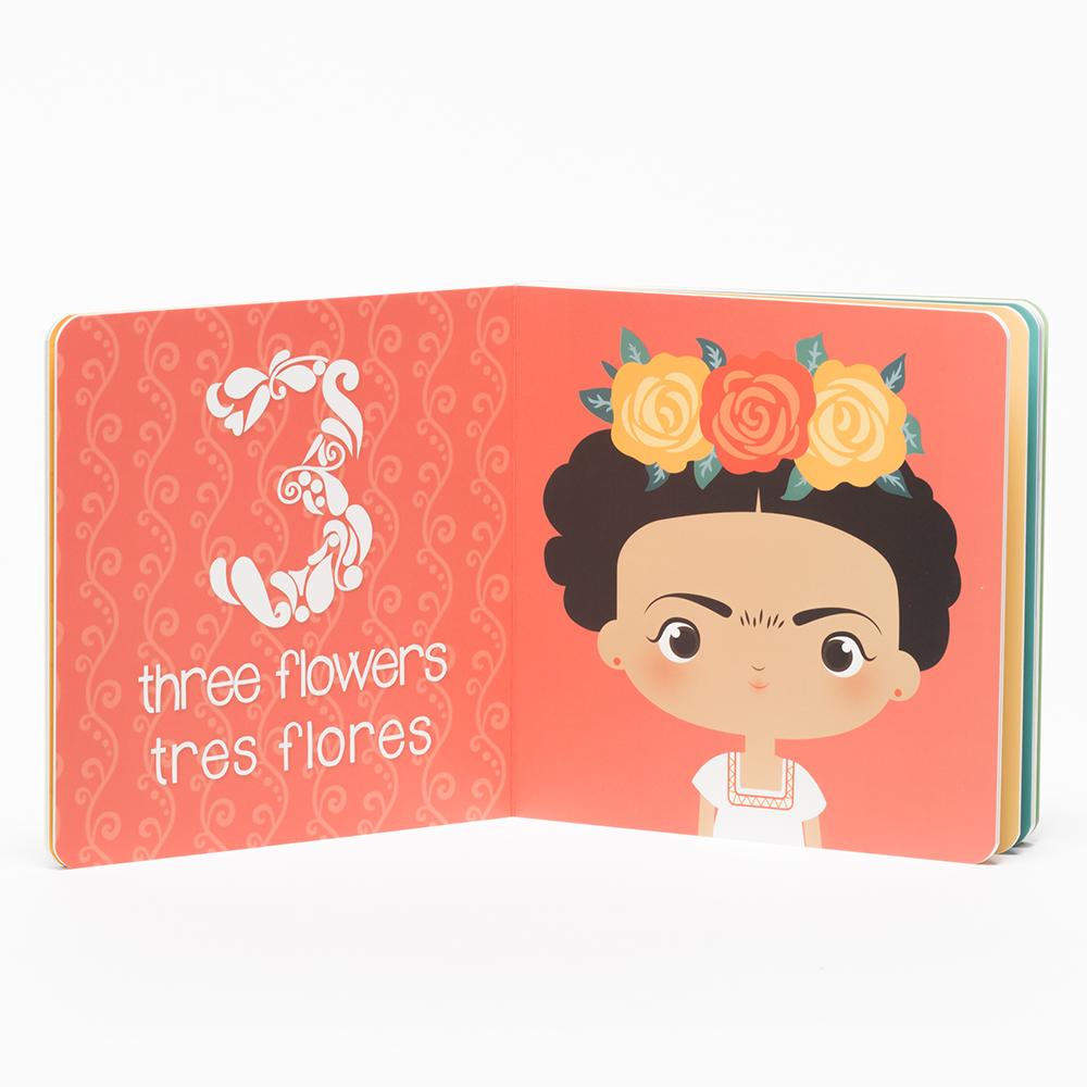 Counting With / Contando Con Frida - Board Book