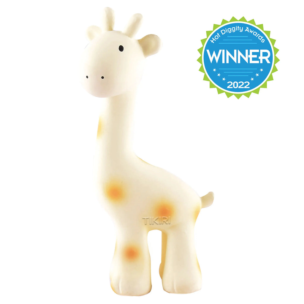 Giraffe - My First Zoo Natural Rubber Toy