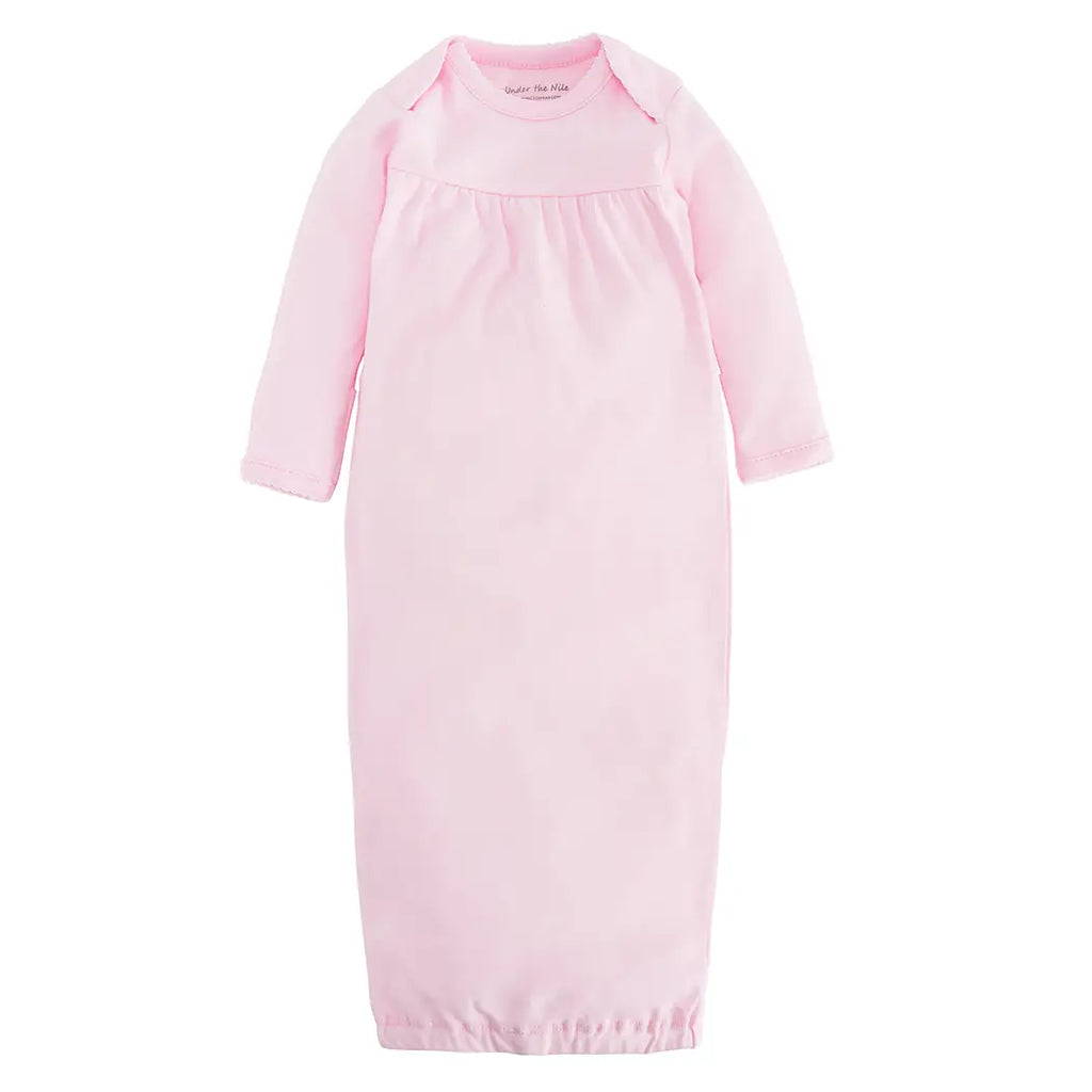 Organic Baby Gown - Pink