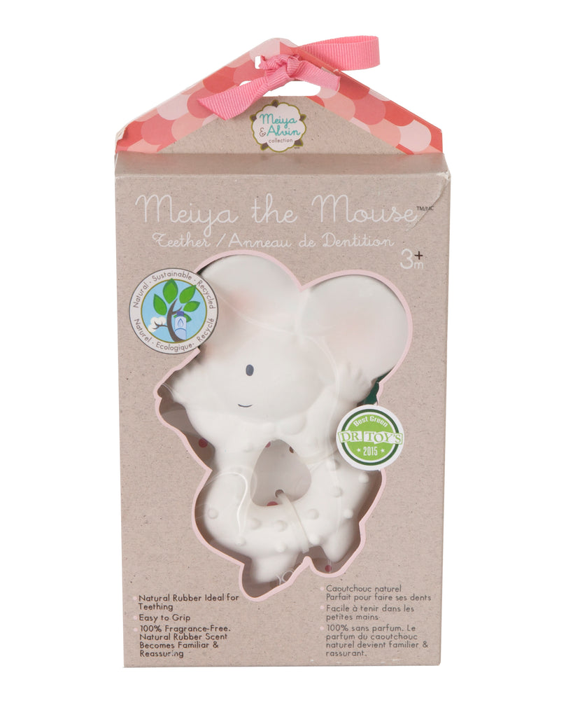 Meiya the Mouse Rubber Teether