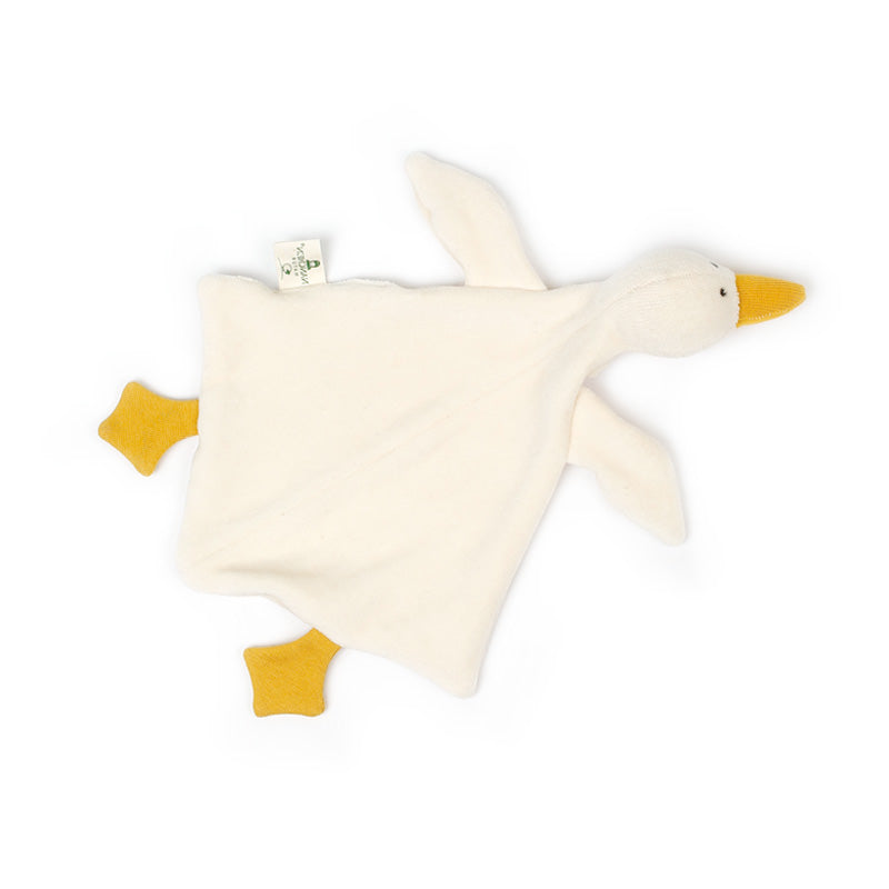 Fritzi the White Goose Blanket Doll - Nanchen