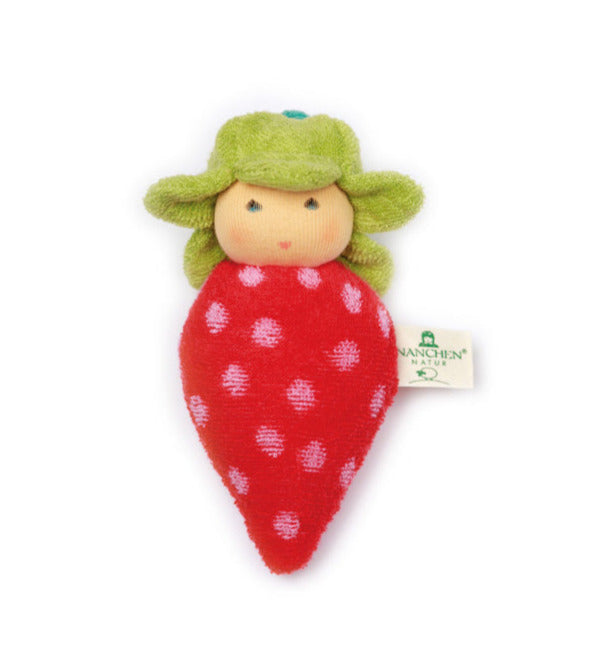Strawberry Rattle Doll - Nanchen