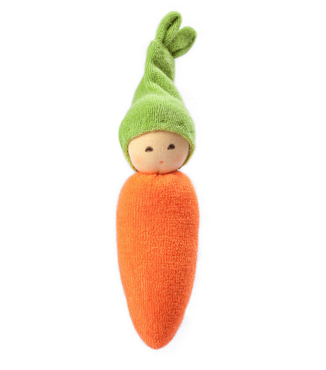 Carrot Rattle Doll - Nanchen