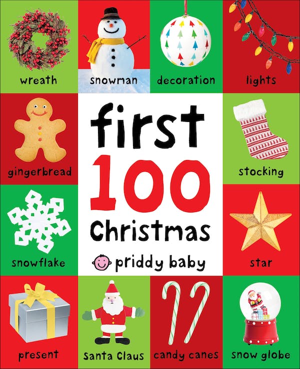 First 100 Christmas Words Board Book