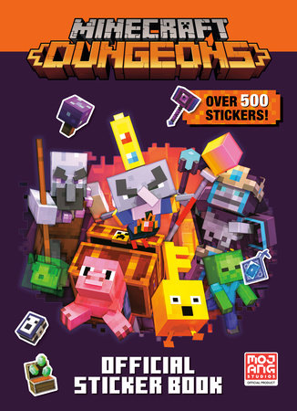 Minecraft Official Dungeons Sticker Book