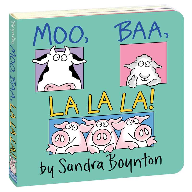 Moo, Baa, La La La! Board Book