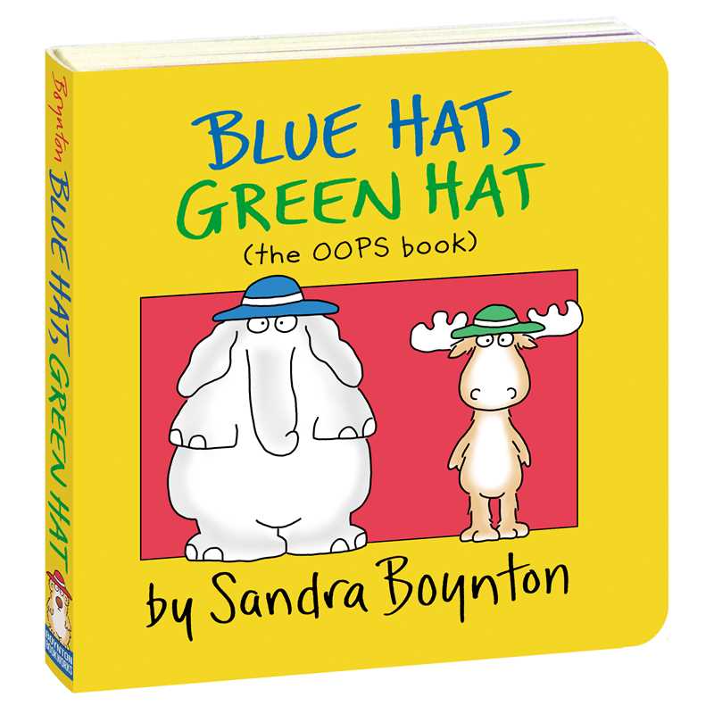 Blue Hat, Green Hat - Board Book