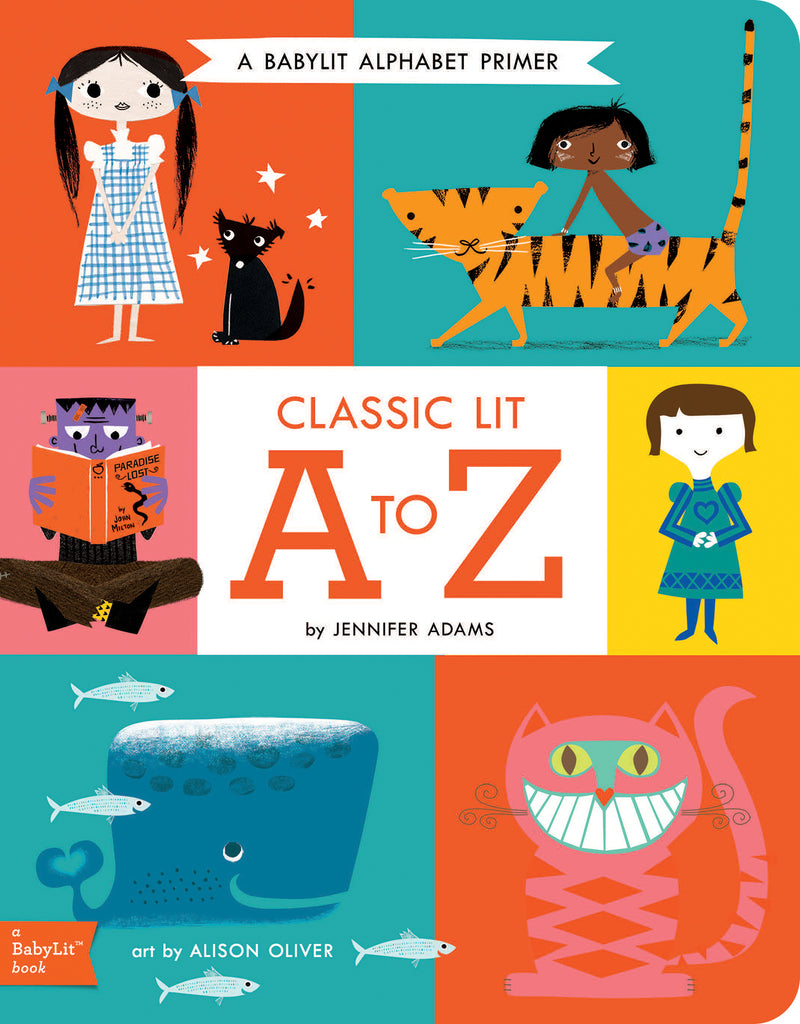 Classic Lit A to Z: BabyLit Board Book