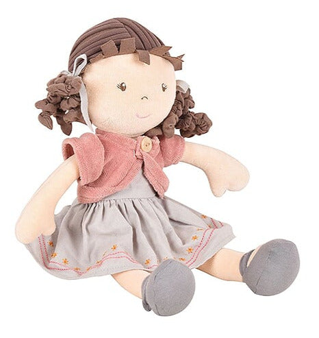 Rose - Organic Doll With Brown Hair