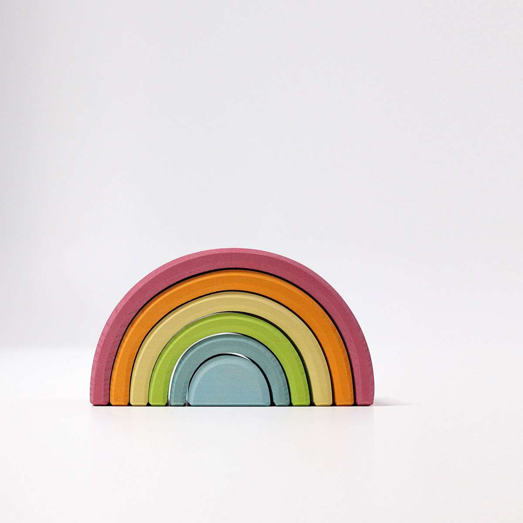 Pastel Rainbow 6-Piece - Grimm's