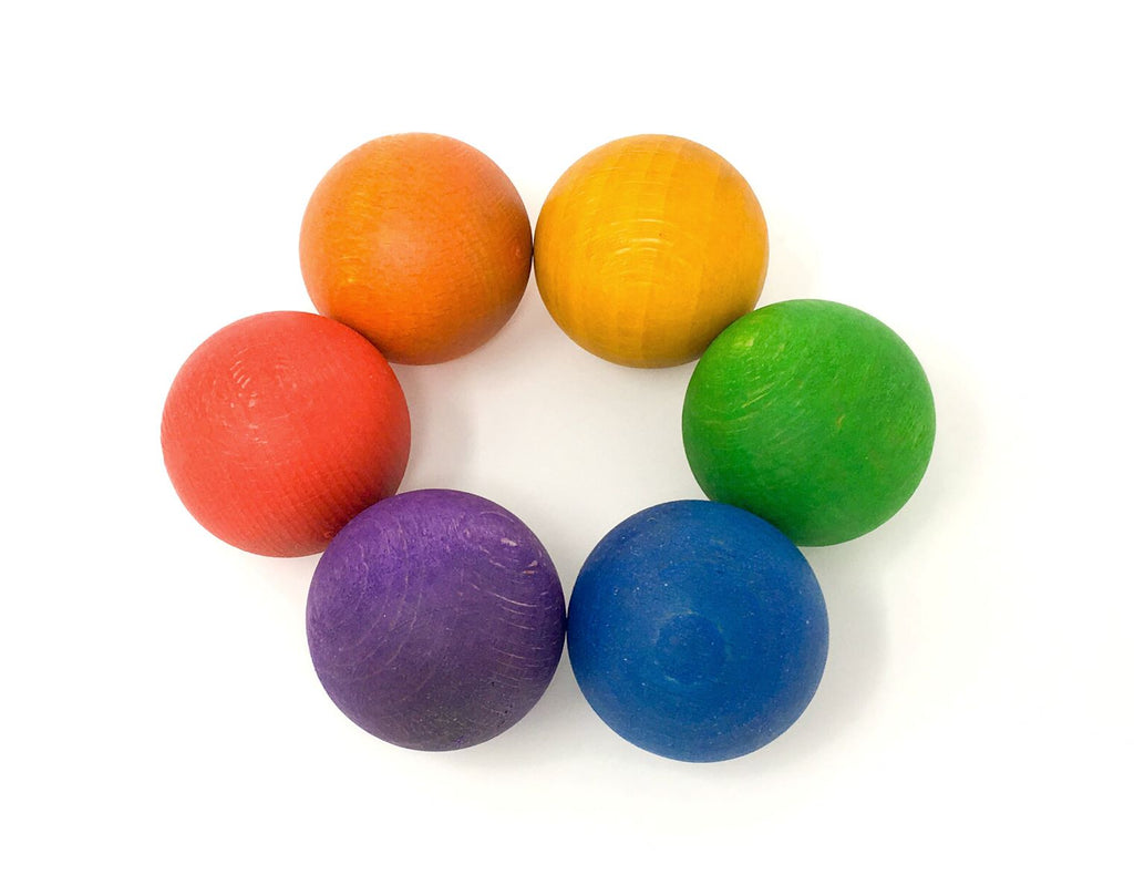 Grapat Rainbow Six Wood Balls