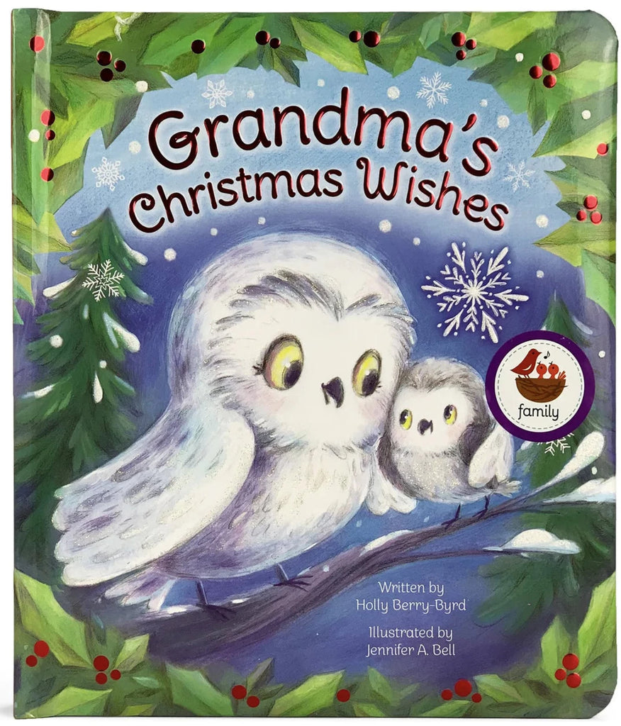 Grandma's Christmas Wishes: Board Book