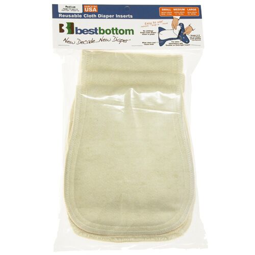 Best Bottom Hemp/Organic Cotton Inserts