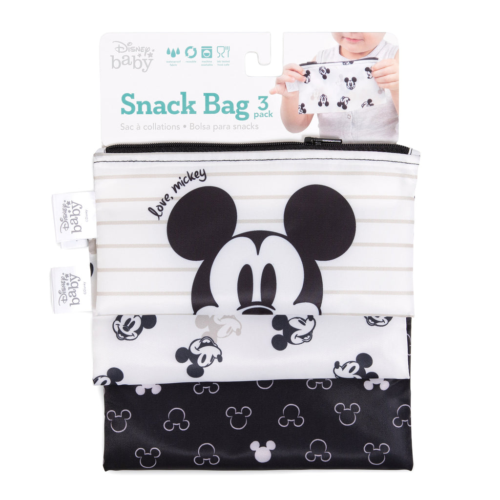 Disney Reusable Snack Bags 3-Pack
