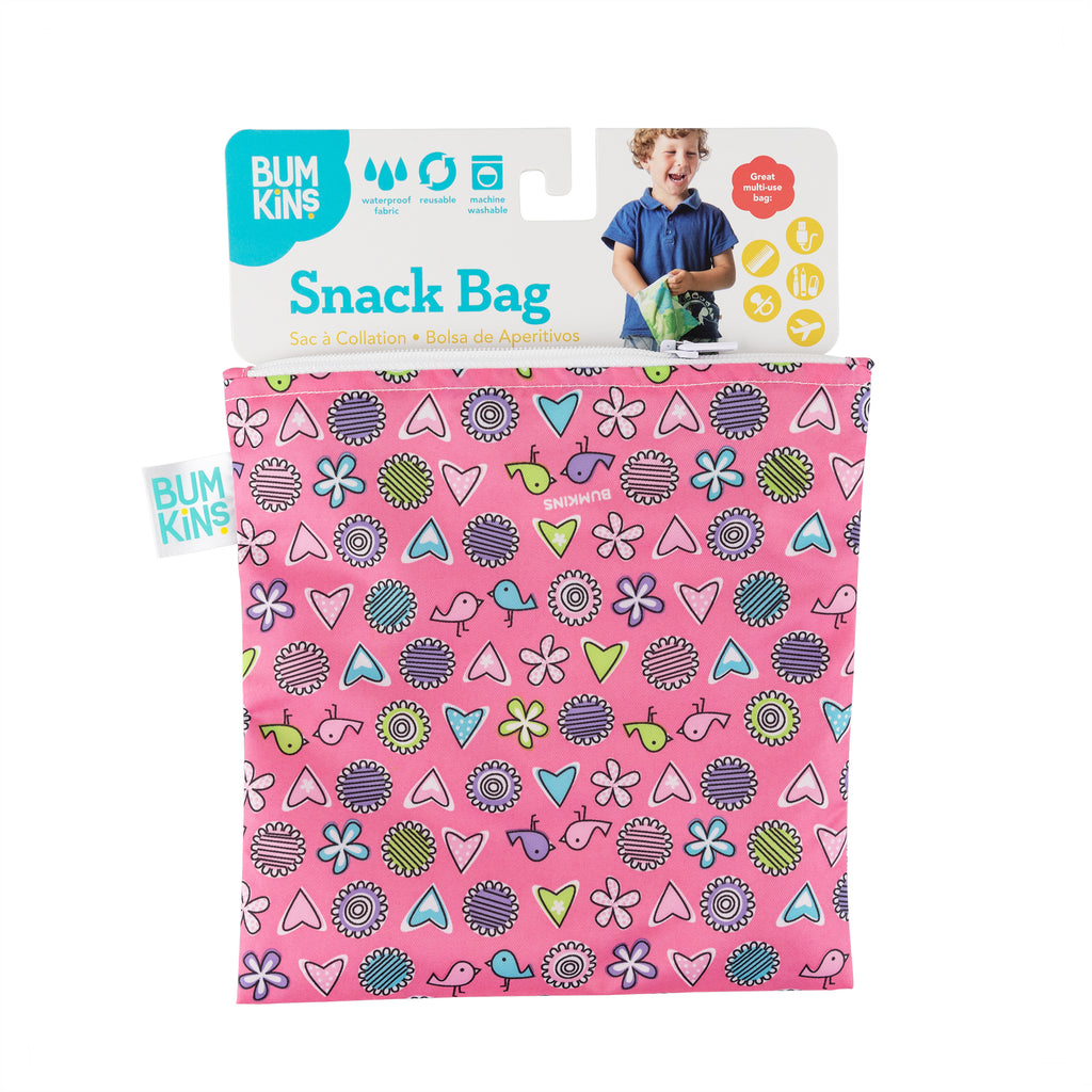Reusable Single Snack Bags, Large