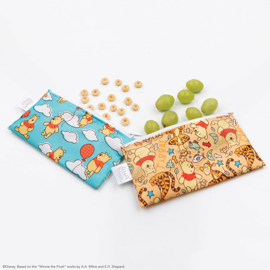 Winnie the Pooh Reusable Snack Bags 2-Pack, Small