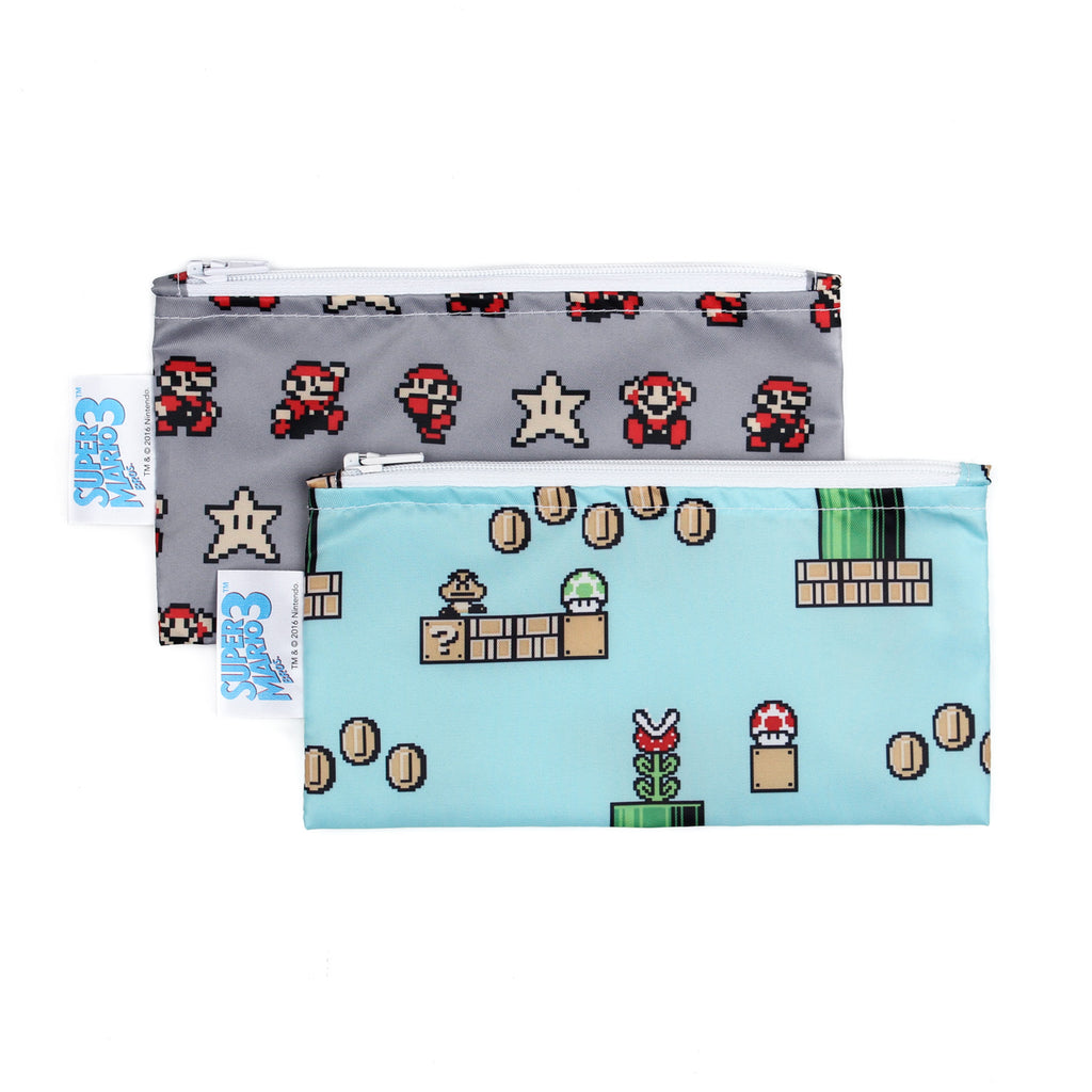 Nintendo Reusable Snack Bags 2-Pack, Small