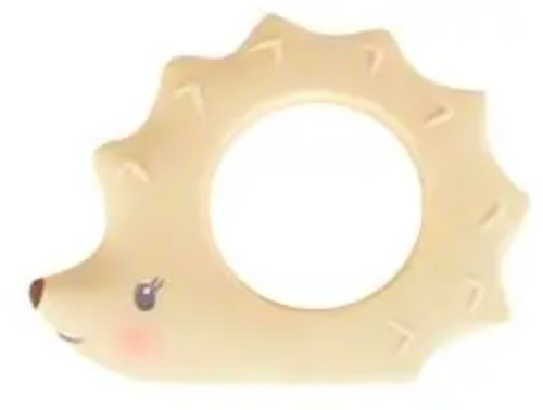 Ethan the Hedgehog - Natrual Rubber Teether