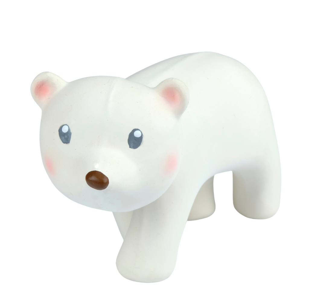 Polar Bear - Arctic Buddy Natural Rubber Toy