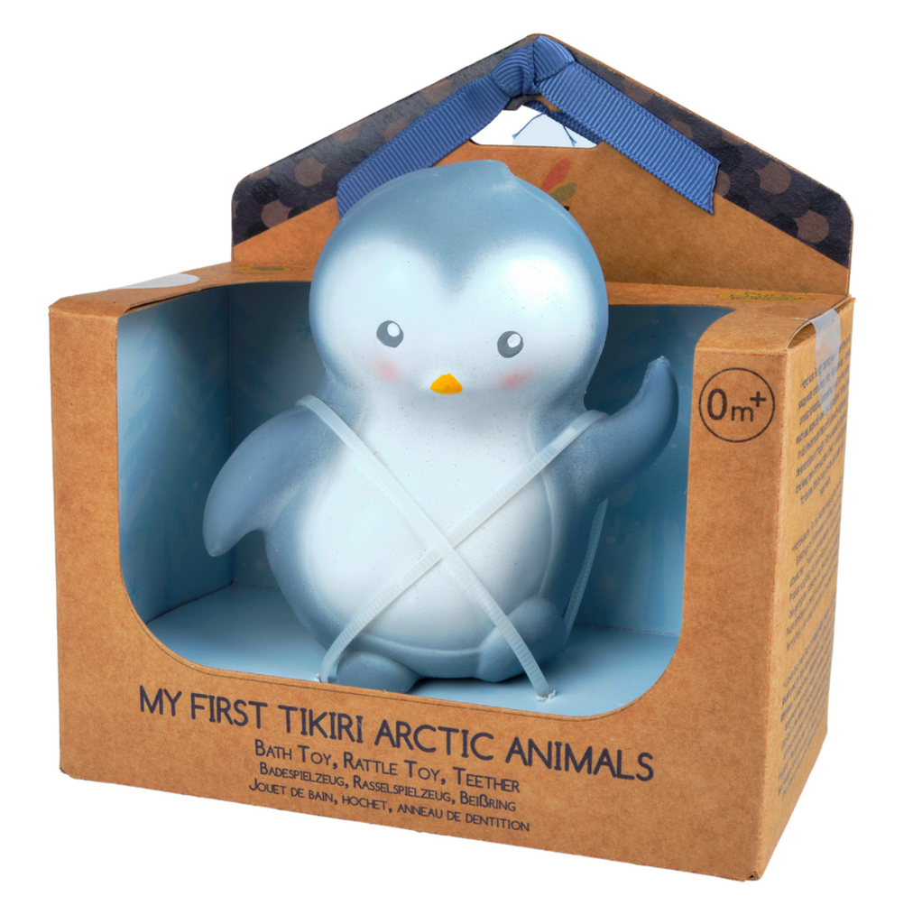Penguin - Arctic Buddy Natural Rubber Toy