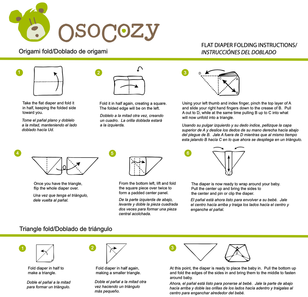 OsoCozy BAMBOO Organic Cotton Flats (6 pk)