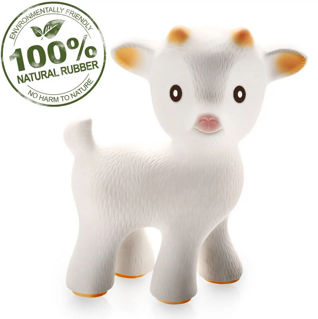 Sola the Goat Teething Toy - 100% Natural Rubber