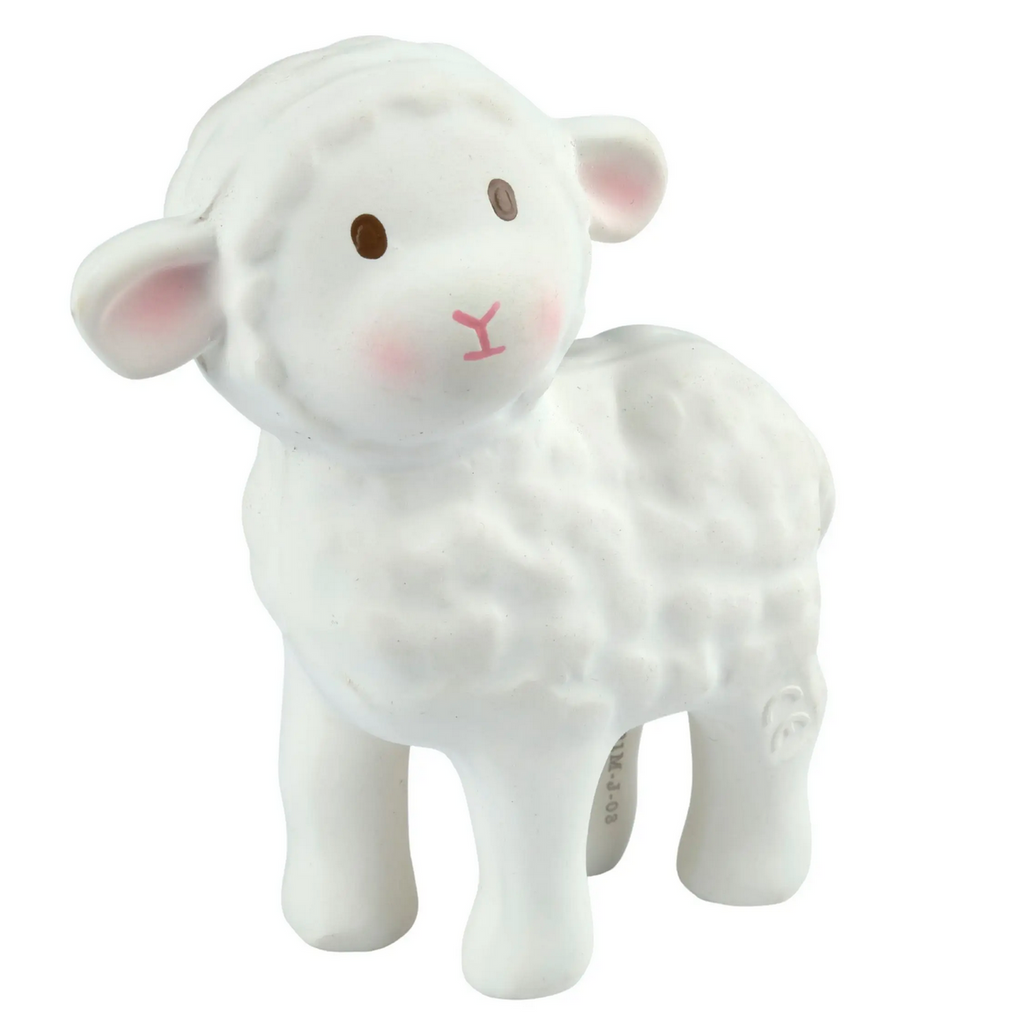 Bahbah the Lamb Natural Rubber Teether & Bath Toy