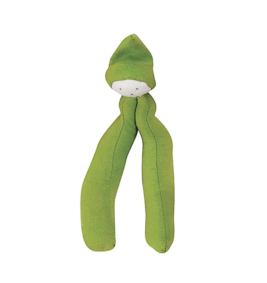 Organic Green Bean Veggie Toy