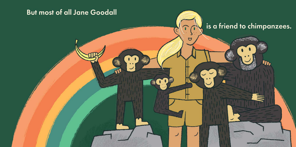 Little Naturalists Book: Jane Goodall Is a Friend to All