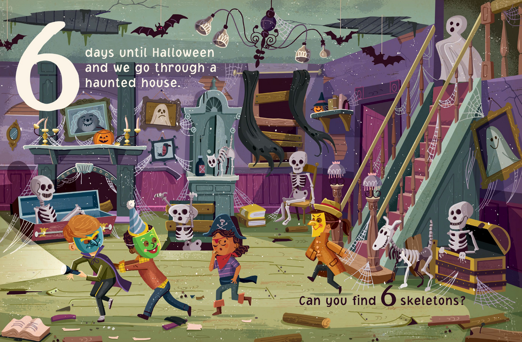 Countdown to Halloween - Greg Paprocki Board Book