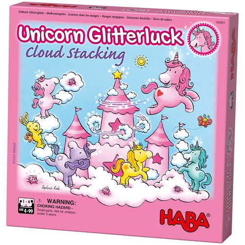 Unicorn Glitterluck - Cloud Stacking (Ages 4+)