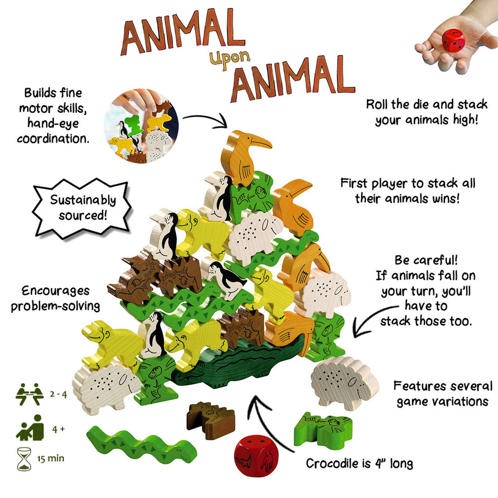 Animal Upon Animal Game (Ages 4+)