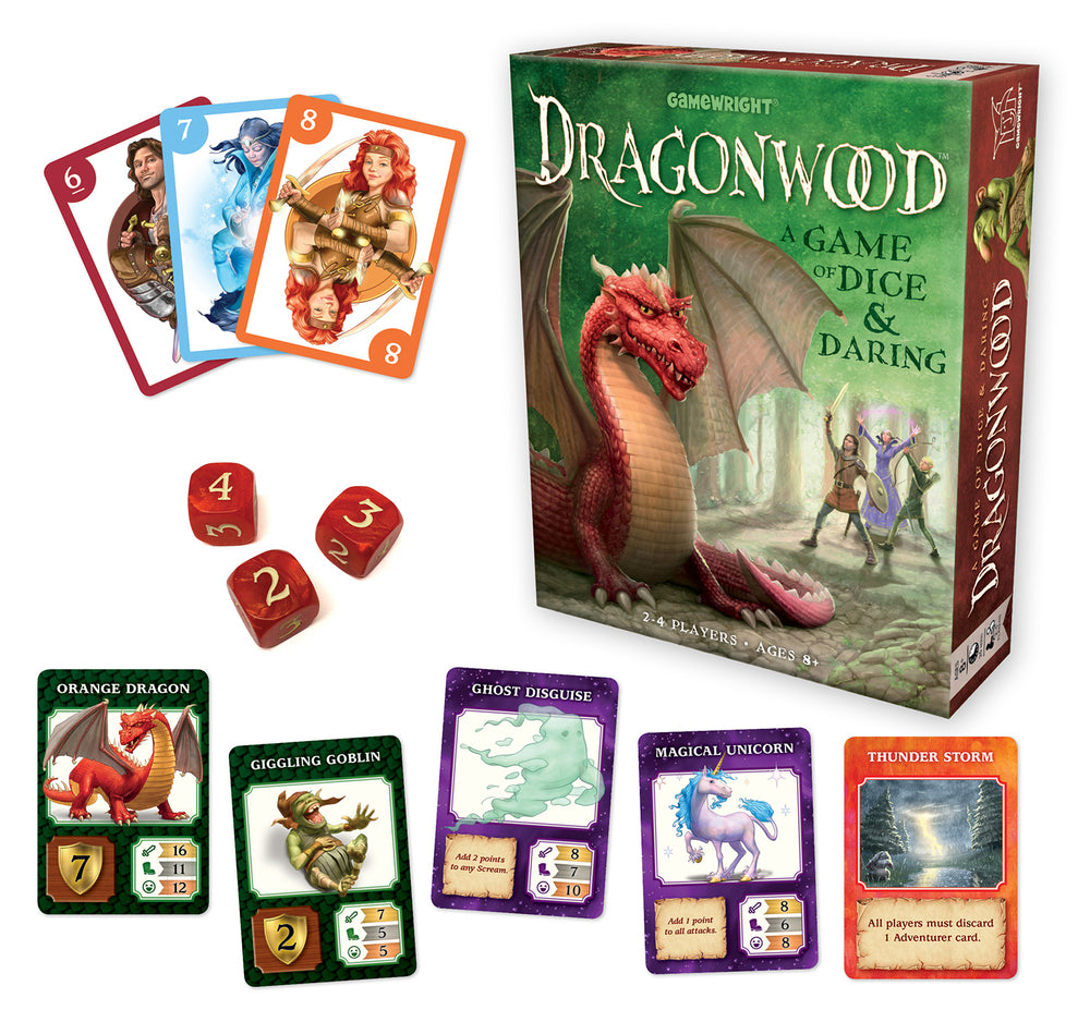 Dragonwood: A Game of Dice & Daring (Ages 8+)