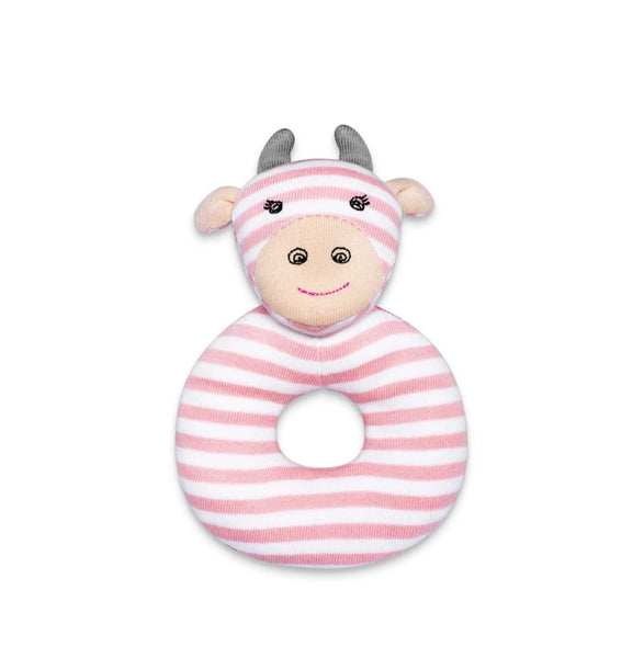 Organic Farm Buddies Rattle - Georgia Giraffe – Sterling & Me