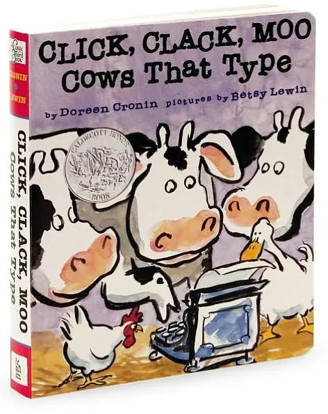 Click, Clack, Moo: Cows That Type - Board Book