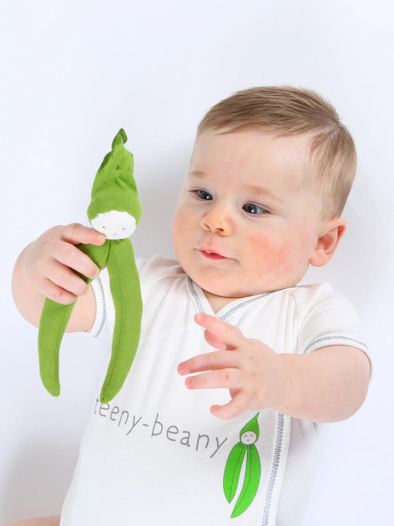 Organic Green Bean Veggie Toy