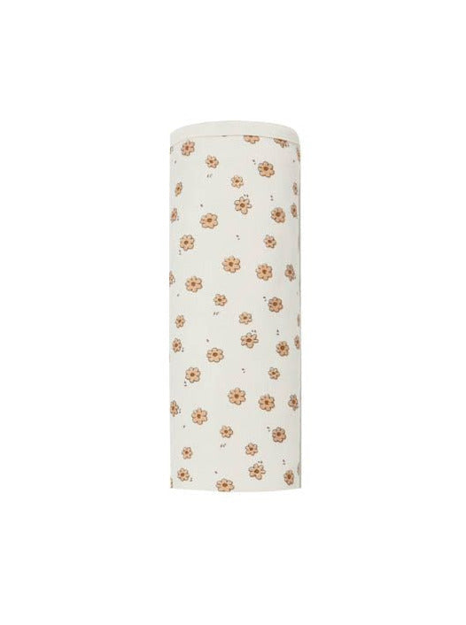 Quincy Mae Organic Brushed Swaddle | daisy confetti