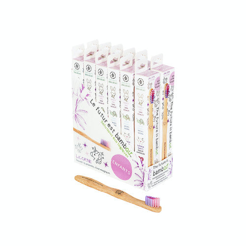 Unicorn KIDS Bamboo Toothbrush Singles