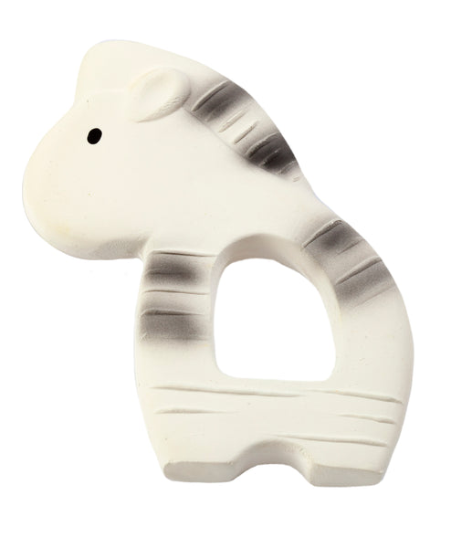 Zebra - Natural Rubber Teether – Sterling & Me